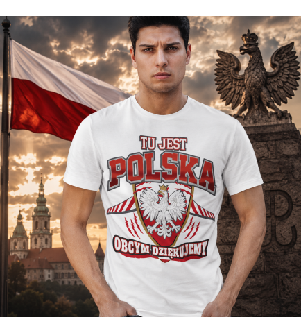 KOSZULKA PATRIOTYCZNI Tu jest Polska